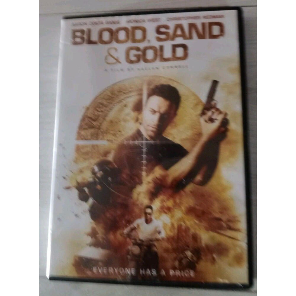 Blood, Sand & Gold (DVD, 2017) Gaelan Connell Action Movie Aaron Costa Ganis